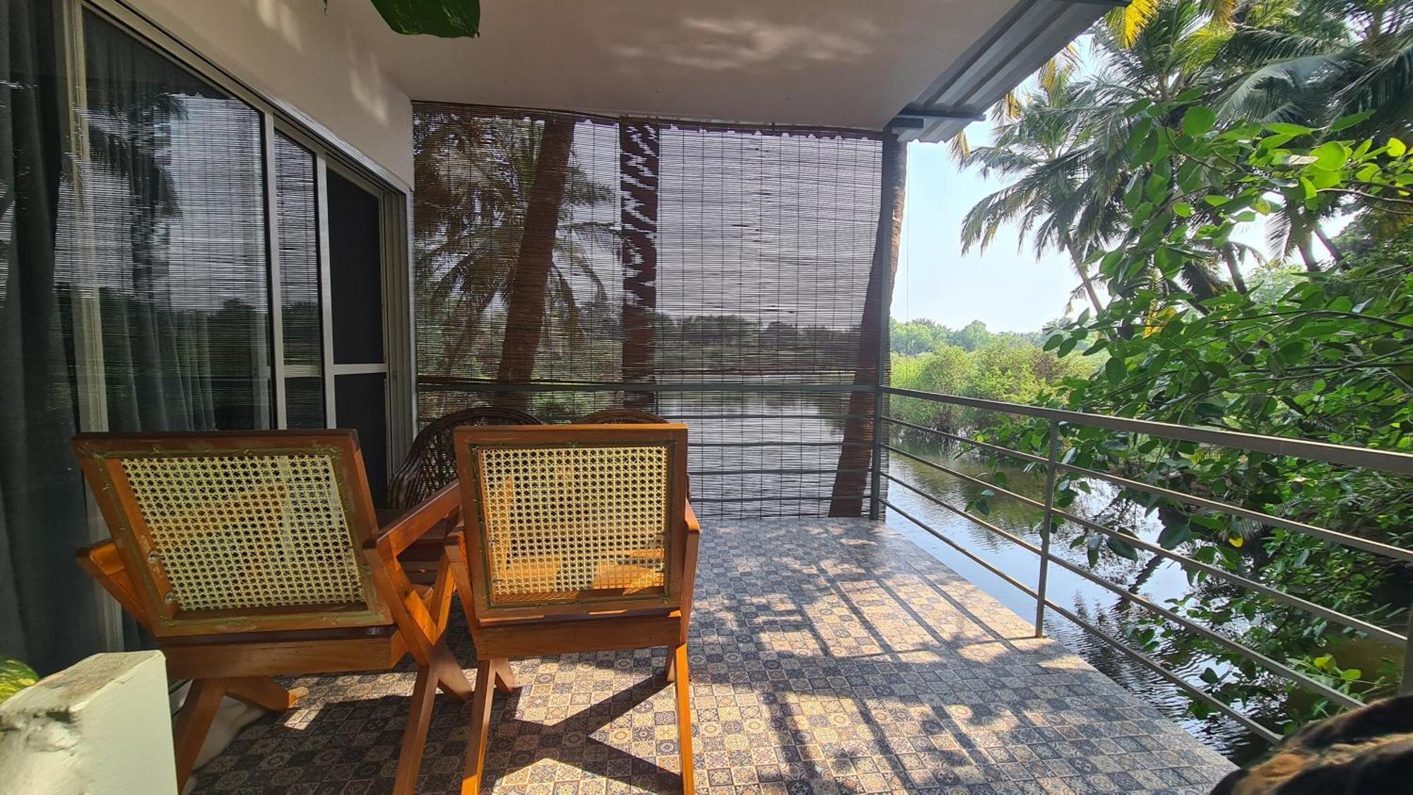 เดอะ ปาล์ม ทรี อายุรเวดิค รีสอร์ต ปัตเนม Hotel Patnem Beach ภายนอก รูปภาพ